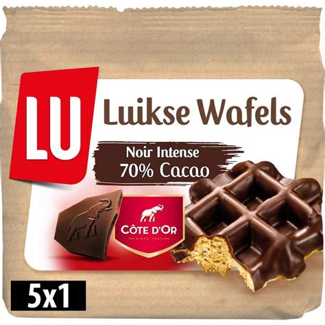 Lu Luikse Wafels Met C Te D Or Chocolade Stuks G Aanbieding Bij Jumbo