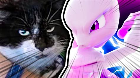 My Cat Mains Mewtwo Deal With It Youtube