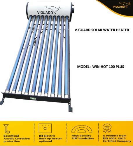 V Guard V Hot Non Pressurized Series Solar Water Heater Capacity 100