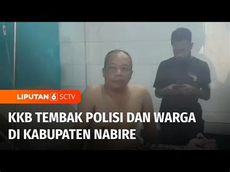 Satu Polisi Dan Satu Warga Terluka Diserang Kkb Di Papua Tengah