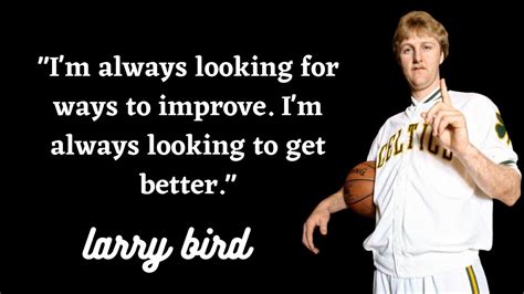 Top 10 Larry Bird Quotes That Will Inspire You To Work Harder Youtube