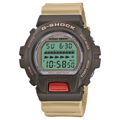 G Shock Dw 6600 3527 Iconic Digital Display And Round Case