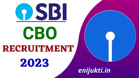 Sbi Cbo Recruitment Notification Out For Post Apply Online