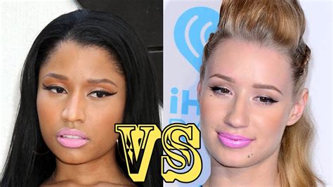 Nicki Minaj Vs Iggy Azalea Bet Awards Rap Feud Youtube