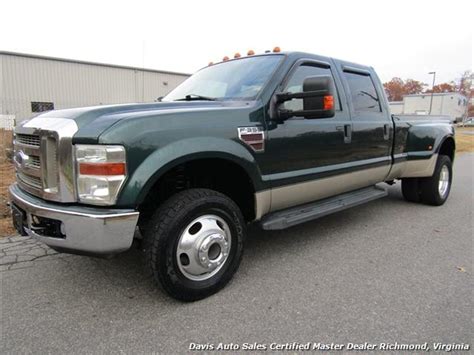 2008 Ford F 350 Super Duty Lariat 4x4 Dually Diesel Crew Cab Lb