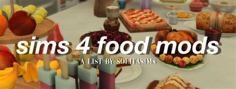 15+ Sims 4 Food Mods Nara Smith would approve of – @solitasims4 on Tumblr