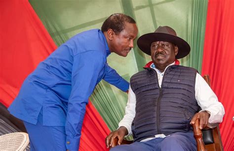 Its Not Yet Time To Physically Meet With President Ruto Raila