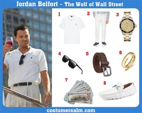 Jordan Belfort Costume Guide - The Wolf Of Wall Street