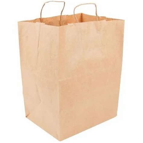 Brown 7 Kg Plain Kraft Paper Bakery Bag At Rs 20piece In Mohali Id