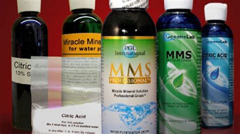 Health Canada Issues Warning About Miracle Mineral Solution Seizes