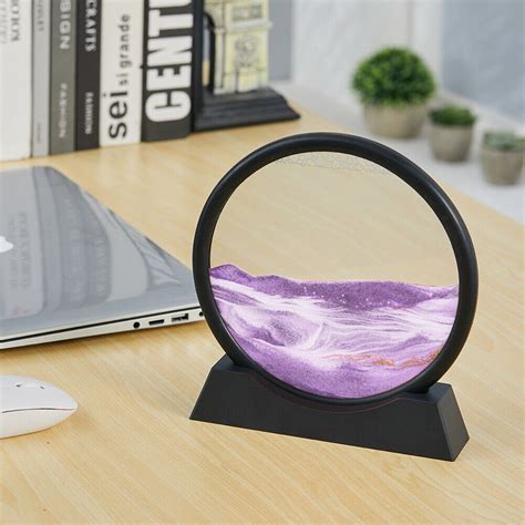 3d Quicksand Painting Moving Sand Art Picture Hourglass Deep Sea Sandscape Glass Ebay