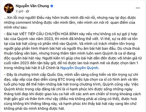 Toàn cảnh tranh cãi xoay quanh ca khúc Viết Tiếp Câu Chuyện Hoà Bình hot nhất dịp 30 4