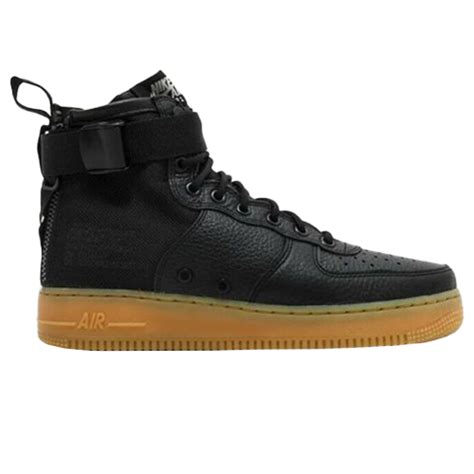 Nike Sf Air Force Mid Black Gum For Sale Authenticity Guarantee