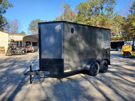 Covered Wagon Trailers X Ta Goldmine Cargo Enclosed Trailer In