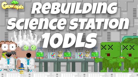 Growtopia Rebuilding My Science Station Farm With Dls Youtube