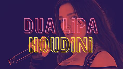 Dua Lipa Houdini Instrumental [lyrics] Youtube