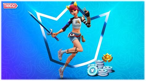 FORTNITE AUGUST CREW PACK THICC SUMMER SKYE SKIN SHOWCASED WITH HOT