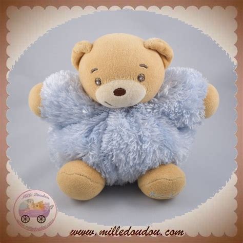 KALOO SOS DOUDOU OURS BLEU GRIS