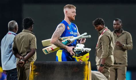 Ben Stokes Prepares To Bat At The Nets Espncricinfo