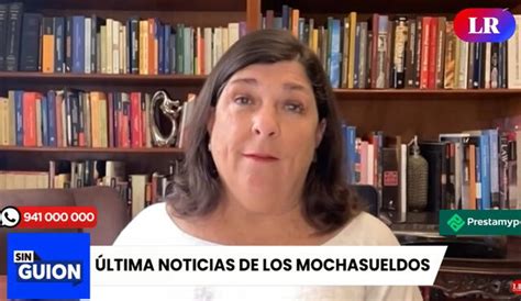 Rosa María Palacios sobre congresistas mocha sueldos Manejan sus