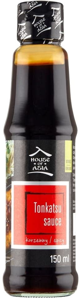 Korzenny Pikantny Sos Sojowy Tonkatsu Vegan 150ml HOUSE OF ASIA Sushi