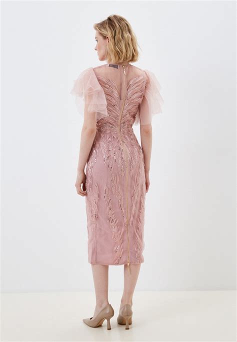 Платье Rich Naked Aurora Pencil Dress цвет розовый MP XW LO купить в интернет