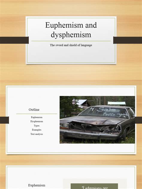 Euphemism and Dysphemism | PDF | Semiotics | Philology