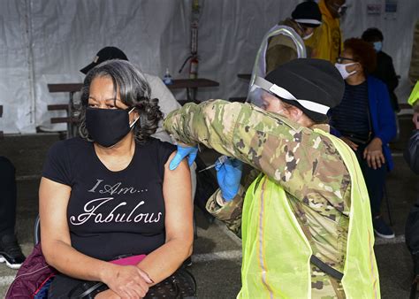 Maryland National Guard Vaccinates Over 25000 Citizens