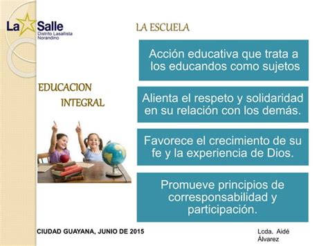 La Escuela Como Agente Social Ppt