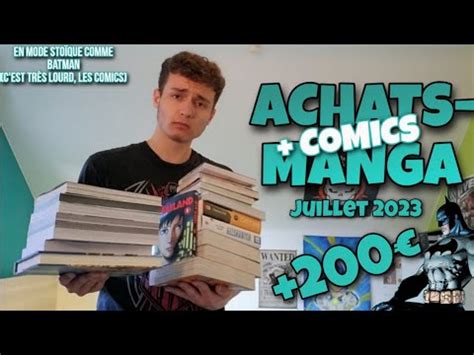 BEAUCOUP De MANGAS Mes PREMIERS COMICS ACHATS MANGA Et COMICS