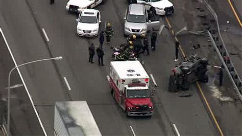 Serious Crash On I 95 In Northeast Philadelphia