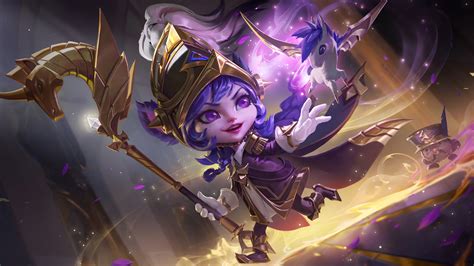 Glorious Lulu Splash Art Lol Wild Rift League Of Legends Game 4k Pc Hd Wallpaper Rare