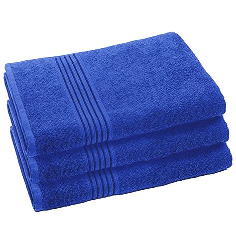 HomeStrap 100 Cotton Classic Towel Large Bath Towel For Women Royal