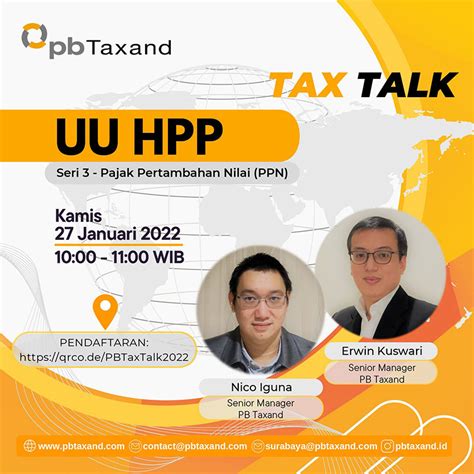 Tax Talk Uu Hpp Seri 3 Ppn Pb Taxand Your Trusted Tax Advisor