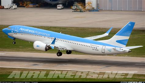 Boeing 737 8 Max Aerolineas Argentinas Aviation Photo 5279697