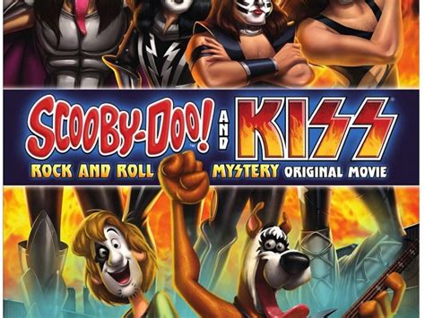 Scooby Doo And Kiss Rock And Roll Mystery On Dvd And Blu Ray