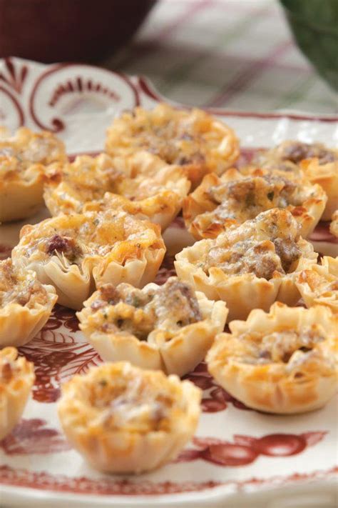 Savory Sausage Cups Recipe