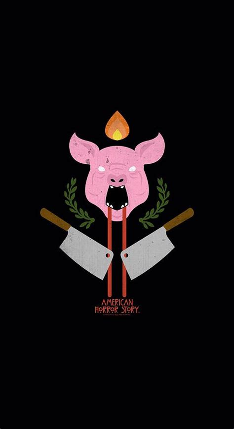 American Horror Story Pig Cleavers Digital Art By Brand A Fine Art