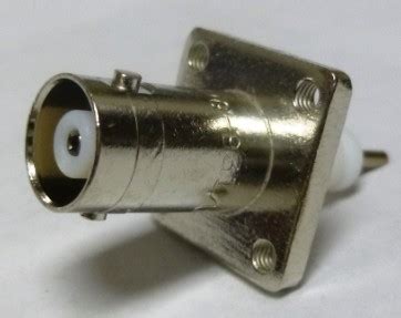 Ug U Amphenol Bnc Female Hole Chassis Connector Ug Connectors