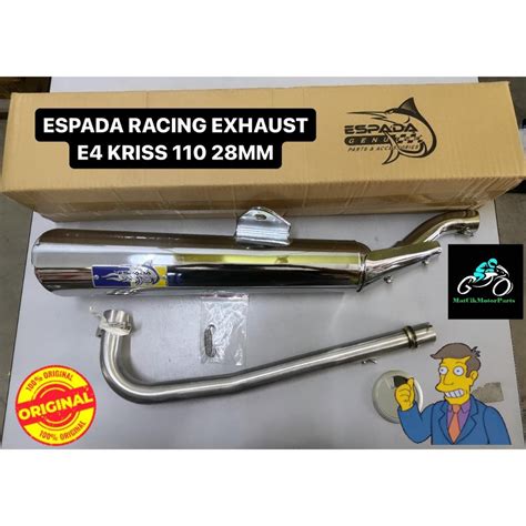 ESPADA RACING E4 EXHAUST MODENAS KRISS 110 STANDARD RACING EXHAUST BIG