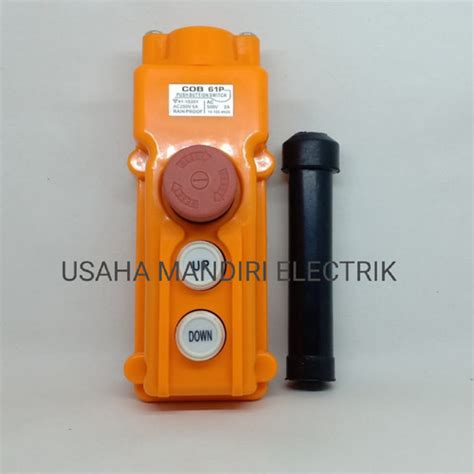 Jual Cob P Hoist Push Button Tombol With Emergency Stop Jakarta