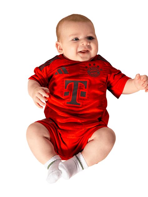 Babies Kit Jersey Home Red Official Fc Bayern Munich Store