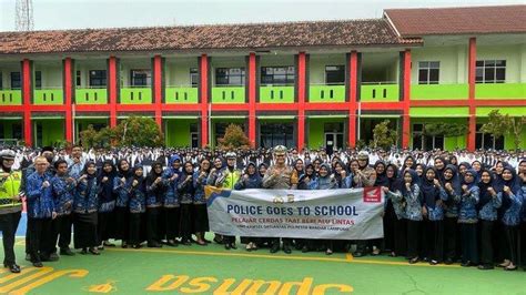 Budayakan Tertib Lalu Lintas Satlantas Polresta Bandar Lampung Polda