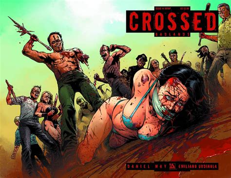 CROSSED BADLANDS 44 WRAP CVR 2013 Issues Worlds End Comics