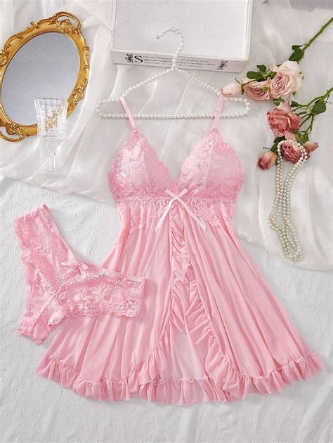 2pcs Set Women Sexy Lace Lingerie Sleepwear Set For Homewear For Sale Australia New Collection