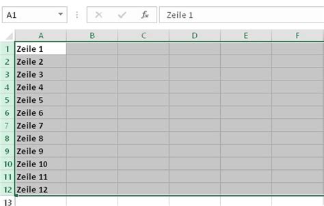 Excel Jede Zweite Zeile L Schen So Gehts