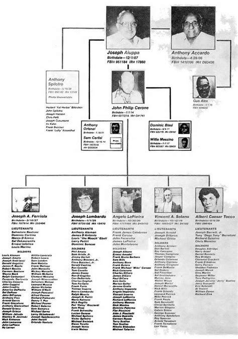 Chicago Mafia Structure Diagram Chicago Gang Map Gangs Terri