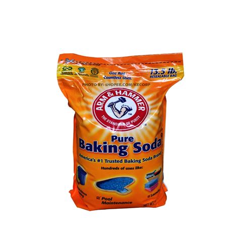 Arm And Hammer Pure Baking Soda 13 5lbs Resealable Bag 6 1kg Imported From Usa S4 Gdsfph S4