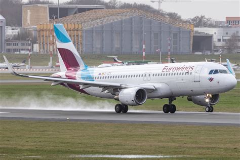 Hamburg Airport Eurowings EW EWG Airbus A320 214 A3 Flickr