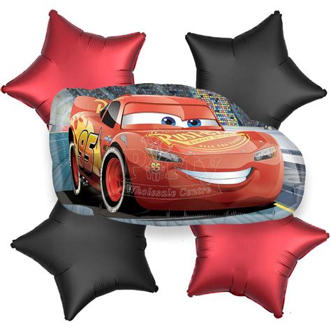 Disney Cars Lightning Mcqueen Balloon Bouquet Party Wholesale